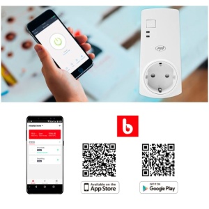 Priza inteligenta PNI SmartHome SM1500 programabila WiFi, compatibila cu Google Home, Alexa si aplicatie iOS/Android TuyaSmart - Img 5