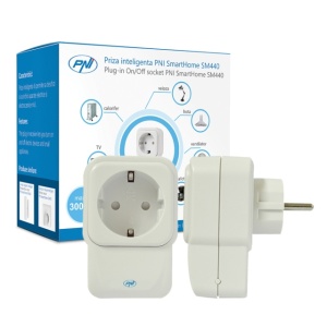 Priza inteligenta PNI SmartHome SM440 ON / OFF la orice dispozitiv electric prin internet - Img 4