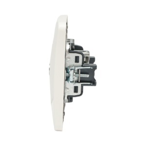 Priza TV alba incastrata PC 80x80mm - Img 5