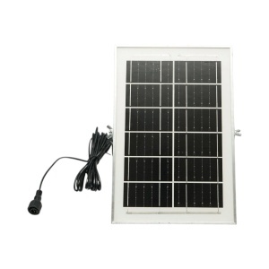 Proiector LED 60W, 6500K cu panou solar 6W, baterie LiFePO4 5000mAh si telecomanda IP67 Breckner Germany - Img 6