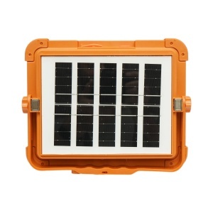 Proiector LED portabil 200W cu panou solar 3W, baterie 12000mAh, 6 moduri de iluminare, magnet, carlig, USB Power Bank Breckner Germany - Img 6