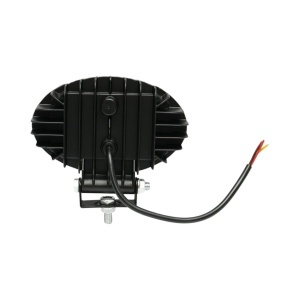 Proiector oval LED cu DRL 17W, 9-36V, 47 LED-uri, alb-galben, carcasa aluminiu 141x106x38mm IP67 Breckner Germany - Img 4