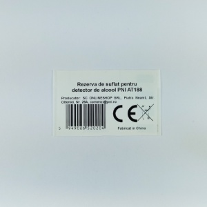 Rezerva de suflat pentru detector de alcool PNI AT188 - Img 2