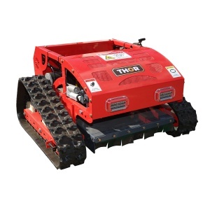 Robot de tuns iarba pe senile cu telecomanda, motor Loncin 9CP, 224cc, latime de taiere 550mm THOR - Img 7