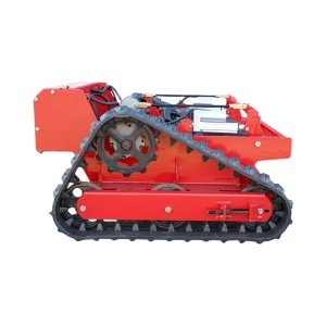 Robot de tuns iarba pe senile cu telecomanda, motor Loncin 9CP, 224cc, latime de taiere 550mm THOR - Img 6