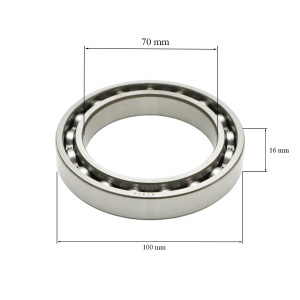 Rulment 61914 New Holland, Ford, Case IH 70x100x16mm cod OEM 5162399 - Img 3