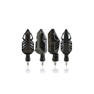 Semnalizare moto 12V cu semnalizare LED alba - Img 4