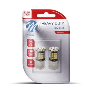 Set 2 becuri LED L9354 - Ba15s 48xSMD2835 CANBUS alb