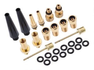 Set 26 buc adaptoare de umflare pentru pompa, compresor aer roti, mingi, etc - Img 2