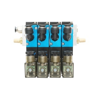 Set 4 electroventile Tractor Forestier 12V cu rampa 2 deschis/2 inchis pentru DISRA99 - Img 3