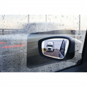 Set 4 folii universale pentru oglinzi sau geamuri auto antiaburire, anti stropire - Img 6