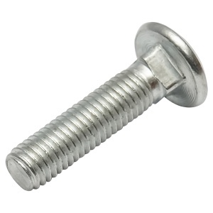Set 50 buc surub zincat pentru plug DIN 603 M10x40mm - Img 2