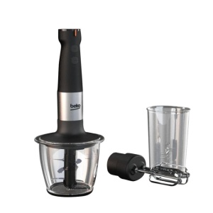 Set blender de mana Beko HBA81762BX, 750W, 12 trepte de viteza +Turbo, 1 l, 5, negru/argintiu - Img 8