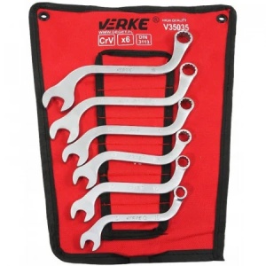 Set chei tip S pentru desfacere alternator 6 elemente VERKE - Img 3