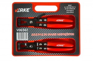 Set clesti pentru coliere de furtun VERKE