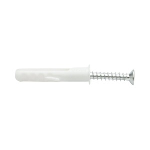 Set diblu universal din plastic alb 8x40mm cu surub 5x40mm 50 buc/set - Img 5
