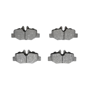 Set placte frana spate cu senzor uzura, frana disc pentru Mercedes Vito cod OEM A0004216210 Breckner Germany - Img 3