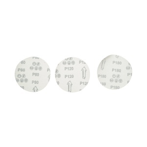 Set slefuire si polisare 125mm Velcro, bureti polisare, pad lana, pad abraziv, discuri abrazive P80, P120, P180, adaptor M14 pentru polizor unghiular si bormasina 9 piese Breckner Germany - Img 8