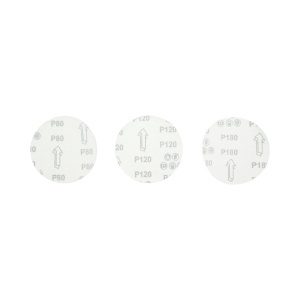 Set slefuire si polisare 125mm Velcro, bureti polisare, pad lana, pad abraziv, discuri abrazive P80, P120, P180, adaptor M14 pentru polizor unghiular si bormasina 9 piese Breckner Germany - Img 8