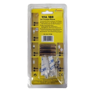 Sistem de alarma Stabo TFA 100 pentru usa, fereastra, 90 dB, activare cu cheie, temporizare, cod 51109 - Img 6