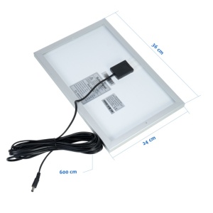 Sistem solar fotovoltaic PNI GreenHouse H01 30W cu acumulator 12V/7Ah, USB/Radio/MP3, 2 becuri LED - Img 8