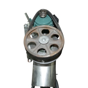 Snec transportor cereale orizontal 3m, 220V, 3kW, diametru 160mm, capacitate 10-15 T/h, cuva de alimentare si suport THOR - Img 9