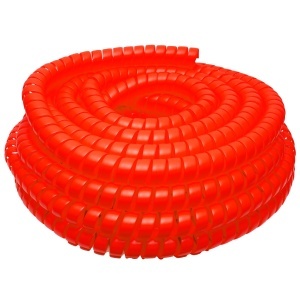 Spirala protectie furtun rosie 26x29.6mm 20m/rola Breckner Germany