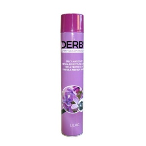 Spray cu silicon parfumat pentru bord Liliac 750 ml DERBY