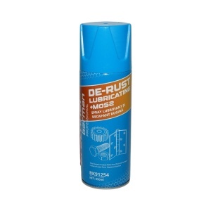 Spray decapant rugina si lubrifiant cu disulfura de molibden MoS2 450ml Breckner Germany - Img 2