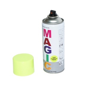 Spray vopsea galben fluorescent 1005 450 ml - Img 2