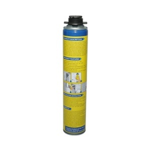 Spuma poliuretanica PU roz rezistenta la foc B2 pentru instalatii electrice cu aplicare manuala sau pistol 750ml - Img 2