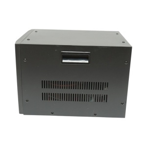 Stabilizator automat de tensiune 3000VA, 1800W, 140-250VAC cu releu monofazat, bypass, conexiune borne, afisaj LCD Breckner Germany - Img 2