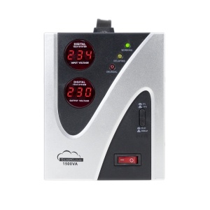 Stabilizator de tensiune SilverCloud 1500VA 900W 6.8A - Img 7