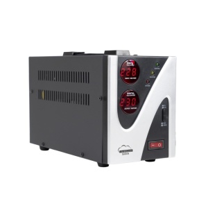Stabilizator de tensiune SilverCloud 500VA 300W 2.3A - Img 2
