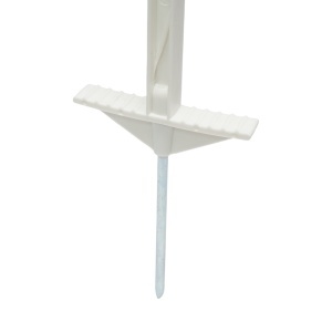 Stalp din plastic 1050mm alb pentru fir gard electric Breckner Germany - Img 6
