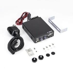 Statie radio CB CRT S Mini Dual Voltage, 12/24V, 4W, cu ASQ, AM-FM - Img 3