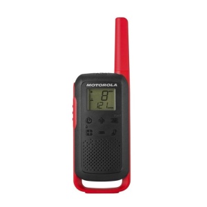 Statie radio PMR portabila Motorola TALKABOUT T62 RED set cu 2 buc - Img 2