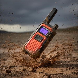 Statie radio portabila PMR Dynascan RUGGED 446MHz, 0.5W, 16CH, IP67 - Img 9