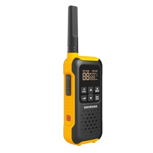Statie radio portabila PMR PNI Decross DC93 Quad, 446MHz, 0.5W, 16CH, Waterproof IP67, set 4 bucati - Img 2