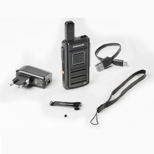Statie radio portabila PMR PNI Dynascan 2B, 446MHz, 0.5W, 16CH, CTCSS, DCS, acumulator 1200mAh inclus - Img 4