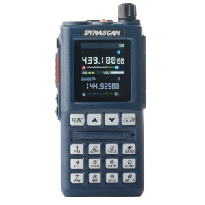 Statie radio VHF/UHF Dynascan UV-101 dual band, 640 canale, VOX, Scan, Radio FM, Li-Ion 1800 mAh