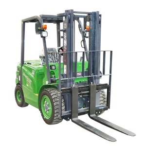 Stivuitor electric 3T duplex 3M cu shaft shift Breckner Germany - Img 6