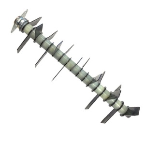 Tambur cu lame scarificator compatibil Faworyt Pro GTW40, NAC, Ruris (45cm) - Img 2