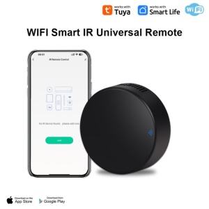 Telecomanda inteligenta IR PNI SafeHome PT13IR WiFi, control TV/IR/Home cinema/Aer conditionat prin internet, aplicatie de mobil Tuya Smart, integrare in scenarii si automatizari smart cu alte produse