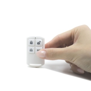 Telecomanda PNI SafeHouse HS190 pentru sisteme de alarma wireless, functii armare, dezarmare, armare partiala, alarma de panica - Img 5