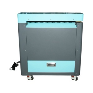 Tocator carton industrial 550mm, 1500W, 220V, viteza reglabila 0-18m/min, grosime maxima 10mm Breckner Germany - Img 4