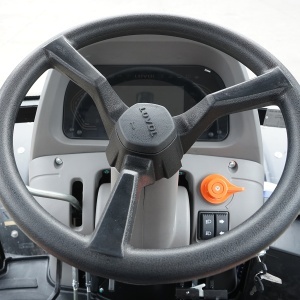 Tractor 50HP 4x4 cu cabina inmatriculabil, aer conditionat, motor Hyundai turbo diesel DM01 LOVOL M504 - Img 11