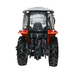 Tractor 90CP, 4x4 cu incarcator frontal, cabina inchisa, roti 14.9-30/9.5-24 - Img 4