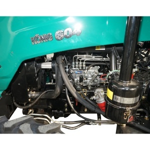Tractor cu cabina 4x4, 60HP, roti 8.3-20/12.4-28 Konig 604 - Img 8