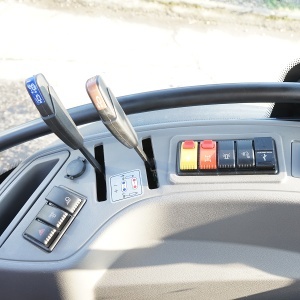 Tractor cu cabina 75HP 4x4 inmatriculabil, aer conditionat, motor Hyundai turbo DM02 LOVOL M754 - Img 13